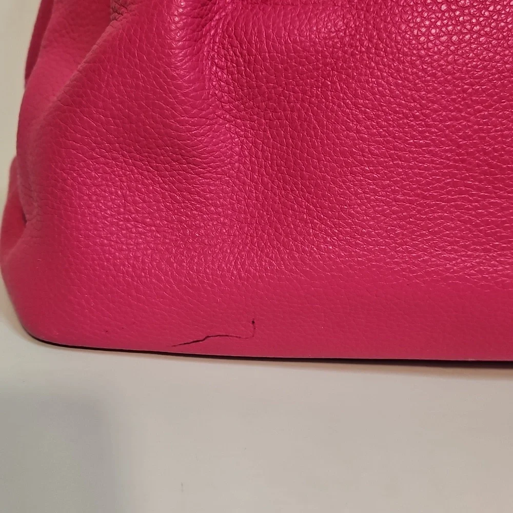 Kate Spade Hot Pink Leather Handbag